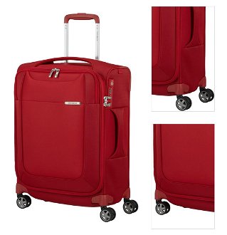 Samsonite Kabinový cestovní kufr D'Lite 40 l - červená 3