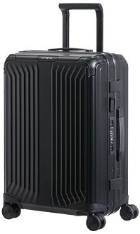 Samsonite Kabinový hliníkový cestovní kufr Lite-Box Alu S 40 l - černá