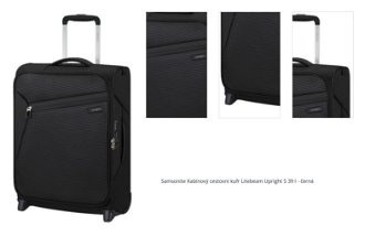 Samsonite Kabinový cestovní kufr Litebeam Upright S 39 l - černá 1