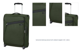 Samsonite Kabinový cestovní kufr Litebeam Upright S 39 l - zelená 1