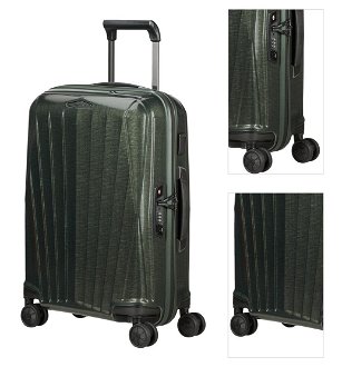 Samsonite Kabinový cestovní kufr Major-Lite S EXP 37/43 l - tmavě zelená 3