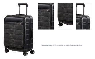 Samsonite Kabinový cestovní kufr Neopod EXP Easy Access 41/48 l - vzor/černá 1