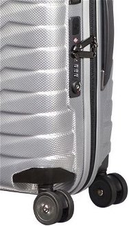 Samsonite Kabinový cestovní kufr Proxis EXP S 38/44 l - stříbrná 9