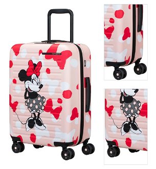 Samsonite Kabinový cestovní kufr StackD Disney EXP 35/42 l - růžová 3