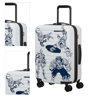 Samsonite Kabinový cestovní kufr StackD Marvel EXP 35/42 l - modrá 4