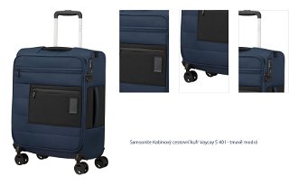 Samsonite Kabinový cestovní kufr Vaycay S 40 l - tmavě modrá 1