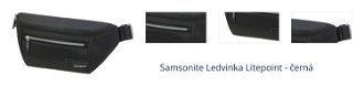 Samsonite Ledvinka Litepoint - černá 1