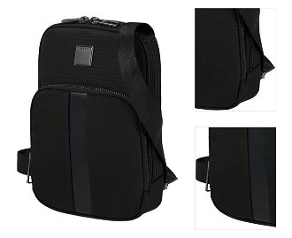 Samsonite Pánská crossbody taška Sacksquare S 7.9" - černá 3