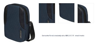 Samsonite Pánská crossbody taška XBR 2.0 S 7.9" - tmavě modrá 1