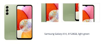 Samsung Galaxy A14, 4/128GB, light green 1