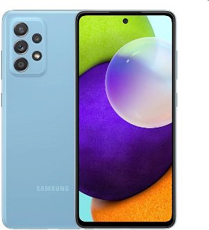Samsung Galaxy A52 - A525F, 6/128GB, blue, Trieda C - použité, záruka 12 mesiacov