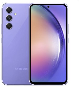 Samsung Galaxy A54 5G, 8/256GB, violet, Trieda A - použité, záruka 12 mesiacov