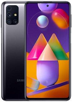 Samsung Galaxy M31s (M317F), 6/128GB Dual SIM, čierny, Trieda C – použité, záruka 12 mesiacov