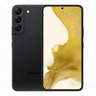 Samsung Galaxy S22, 8/128GB, black, Trieda A - použité, záruka 12 mesiacov