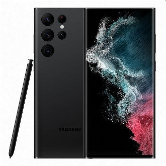 Samsung Galaxy S22 Ultra, 12/256GB, black, Trieda A - použité, záruka 12 mesiacov 2