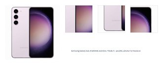 Samsung Galaxy S23, 8/256GB, levanduľová, Trieda A - použité, záruka 12 mesiacov 1
