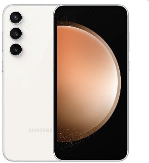 Samsung Galaxy S23 FE, 8/256GB, krémová, Trieda A – použité, záruka 12 mesiacov