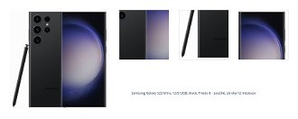 Samsung Galaxy S23 Ultra, 12/512GB, black, Trieda B - použité, záruka 12 mesiacov 1