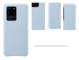 Samsung Leather Cover S20 Ultra, blue - OPENBOX (Rozbalený tovar s plnou zárukou) 1