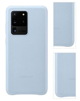 Samsung Leather Cover S20 Ultra, blue - OPENBOX (Rozbalený tovar s plnou zárukou) 3