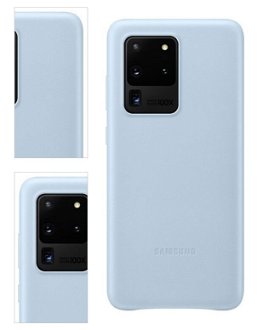 Samsung Leather Cover S20 Ultra, blue - OPENBOX (Rozbalený tovar s plnou zárukou) 4