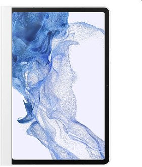 Samsung Průhledné pouzdro Note View Tab S7+ / S7 FE / S8+ EF-ZX800PWEGEU White 2
