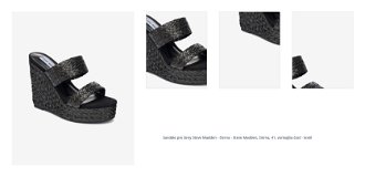 Sandále pre ženy Steve Madden - čierna 1