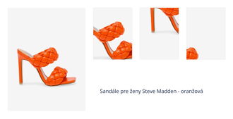 Sandále pre ženy Steve Madden - oranžová 1