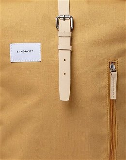 Sandqvist Dante Honey Yellow with Natural leather 5
