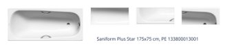 Saniform Plus Star 175x75 cm, PE 133800013001 1