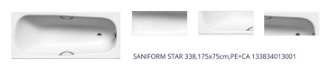 SANIFORM STAR 338,175x75cm,PE+CA 133834013001 1