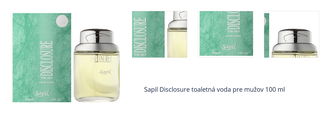 Sapil Disclosure toaletná voda pre mužov 100 ml 1