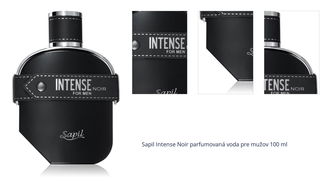 Sapil Intense Noir parfumovaná voda pre mužov 100 ml 1