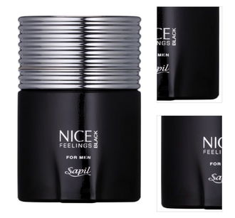 Sapil Nice Feelings Black toaletná voda pre mužov 75 ml 3