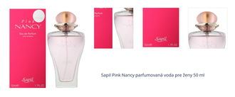 Sapil Pink Nancy parfumovaná voda pre ženy 50 ml 1