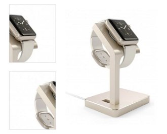 Satechi stojan Watch Stand pre Apple Watch - Gold Aluminium 4