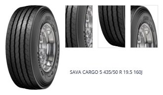 SAVA 435/50 R 19.5 160J CARGO_5 TL M+S 3PMSF 1