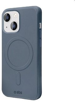 Zadný kryt SBS Instinct Cover s MagSafe pre Apple iPhone 15, modrá