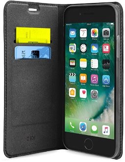Knižkové puzdro SBS Wallet Lite pre iPhone SE 20/SE 22/8/7/6S/6, čierna