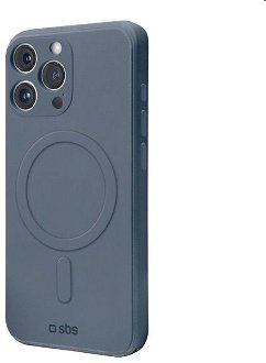 SBS puzdro Instinct s MagSafe pre Apple iPhone 15 Pro, modré