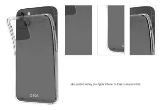Zadný kryt SBS Skinny pre Apple iPhone 14 Plus, transparentná 1