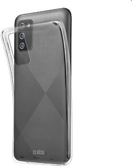 Zadný kryt SBS Skinny pre Samsung Galaxy A03s, transparent
