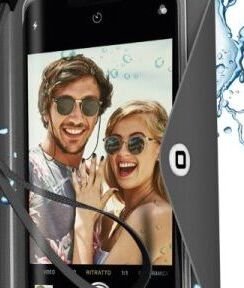 Univerzálne puzdro SBS Splash-resistant pre smartfóny do 6,8'', čierna - OPENBOX (Rozbalený tovar s plnou zárukou) 5
