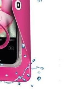 Univerzálne puzdro SBS Splash-resistant pre smartfóny do 6,8'', ružová - OPENBOX (Rozbalený tovar s plnou zárukou) 9