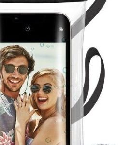 Univerzálne vodotestné puzdro SBS Selfie pre smartfóny do 6,8'', čierna 5