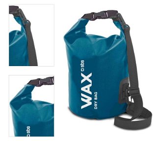 SBS vodeodolná plážová taška s uchytením na rameno, kapacita 5L, modrá 4