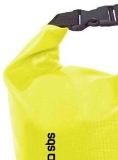 SBS vodeodolná plážová taška s uchytením na rameno, kapacita 5L, žltá 6