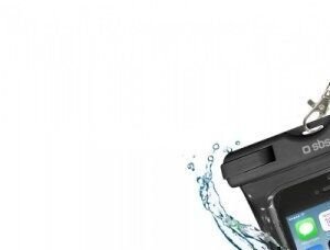 Univerzálne puzdro SBS Waterproof pre smartfóny do 5,5", čierna 6