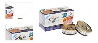 Schesir konzerva pre mačky multipack tuniak, hovädzie 6 x 50 g 4
