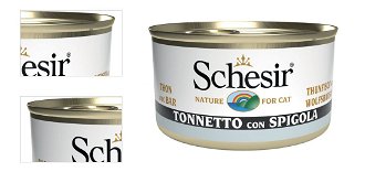 Schesir konzerva pre mačky tuniak a morsky vlk 85 g 4